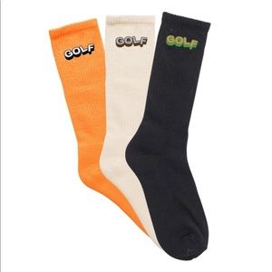 golf block socks 3 pack